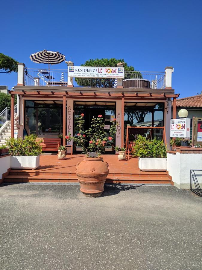 Residence Le Rose Marina Di Bibbona Exterior foto